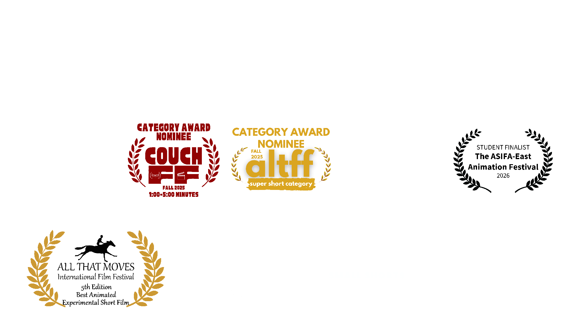 Festival laurels — Asymptote