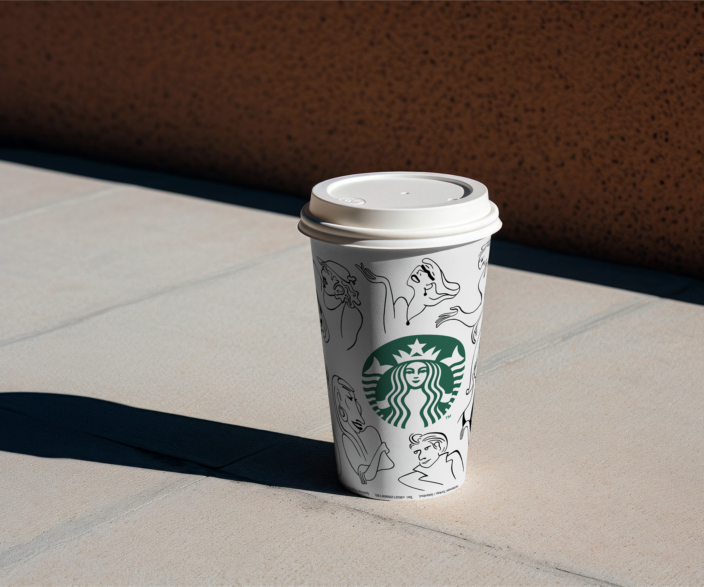 Starbucks — Sohbet mockup