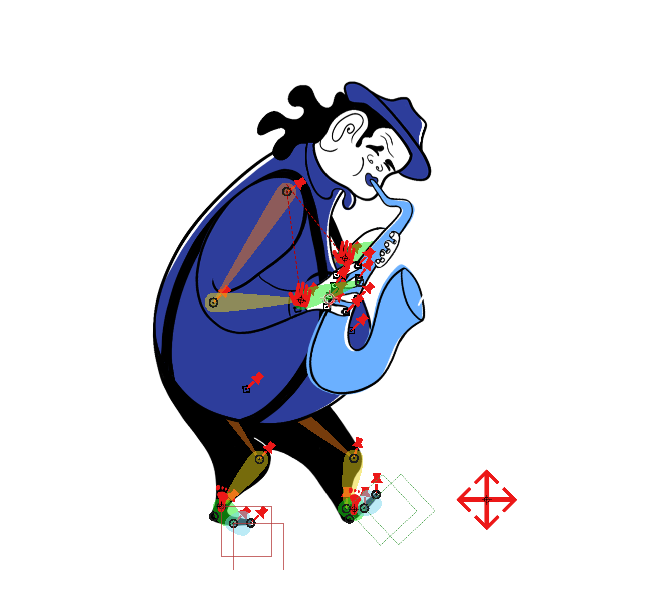 Fat Liver Blue — rigging